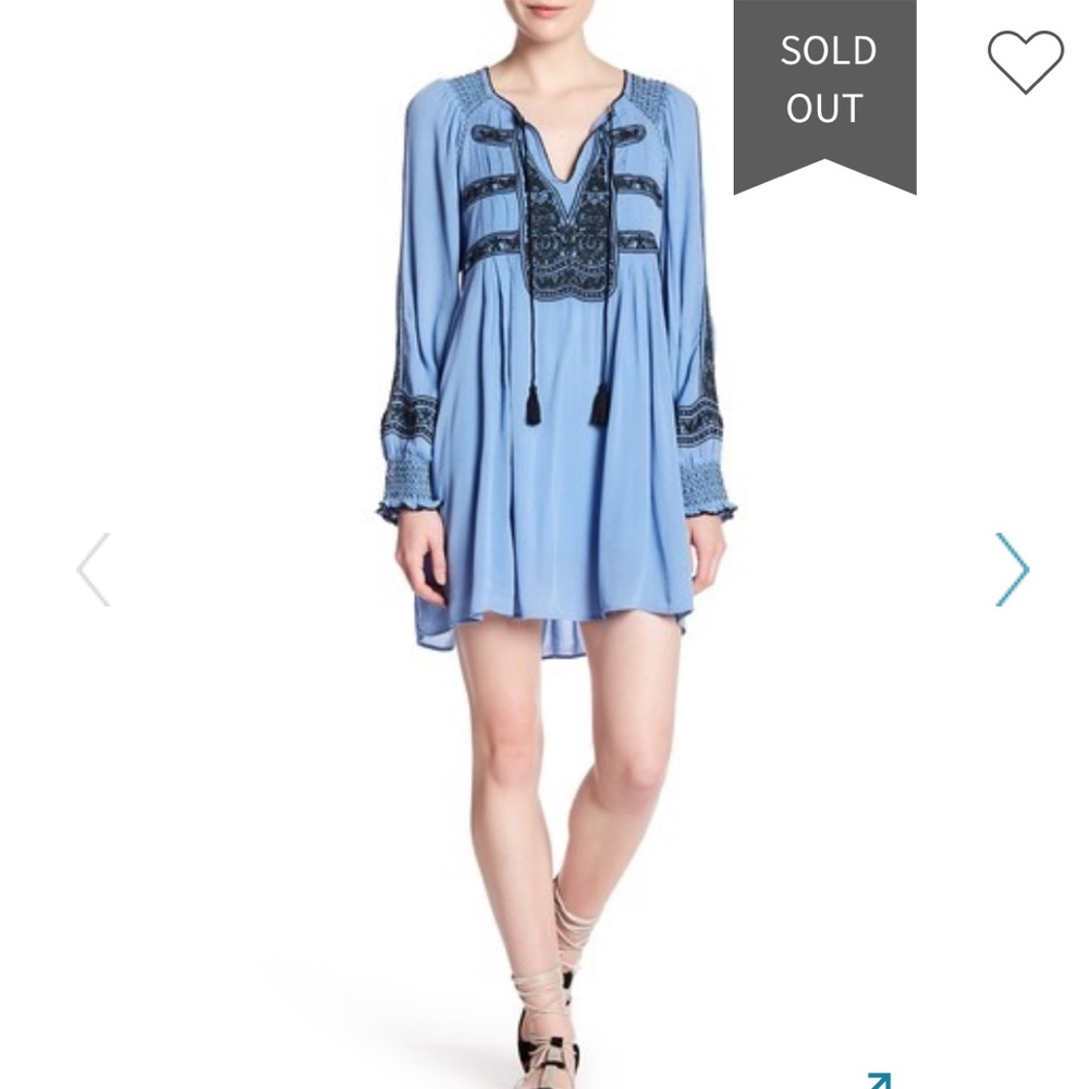 Free people river skies dress Xs
